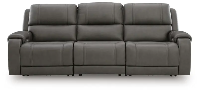 5Z Pittson Power-Adjustable Sectional Sofa With Reclining Seats 1