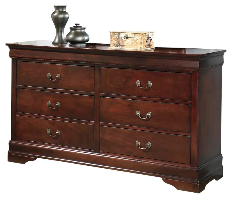 Alisdair 5-Drawer Wood Dresser 1