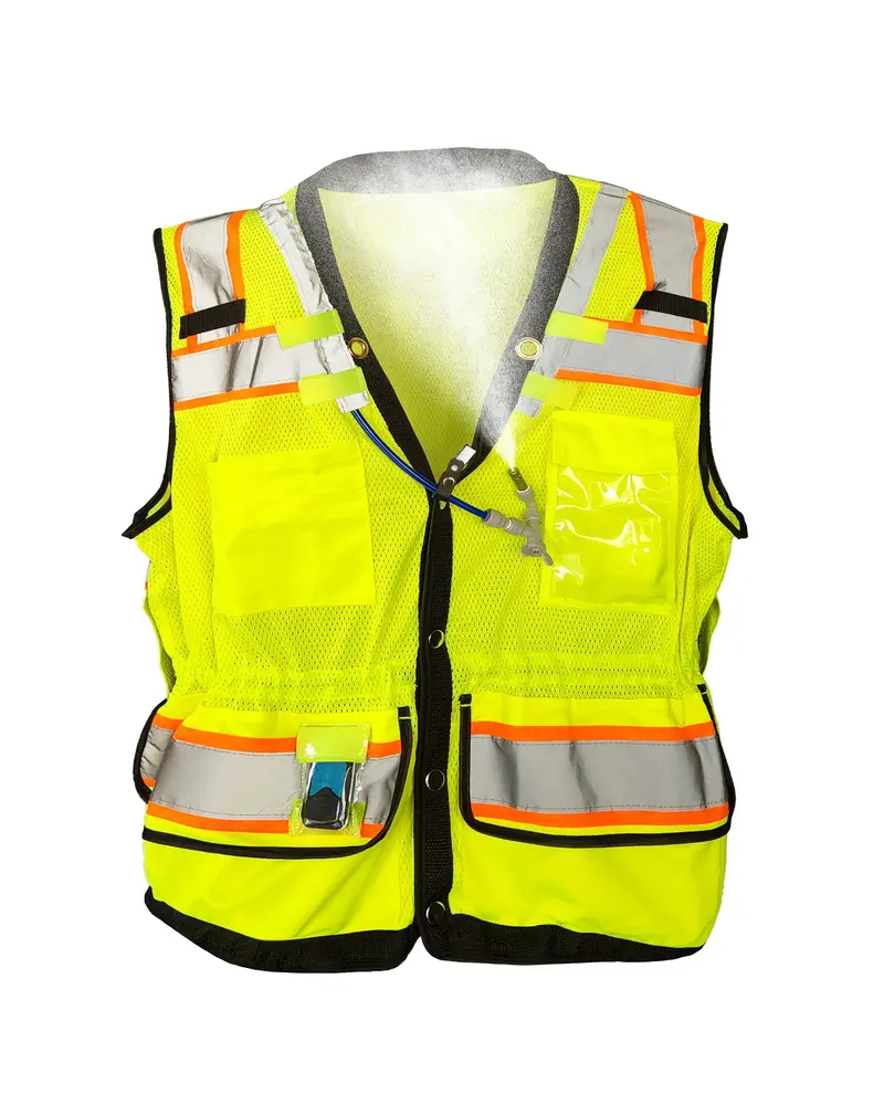 Ansi Class 2 High-Visibility Safety Vest For Misting Crews 1