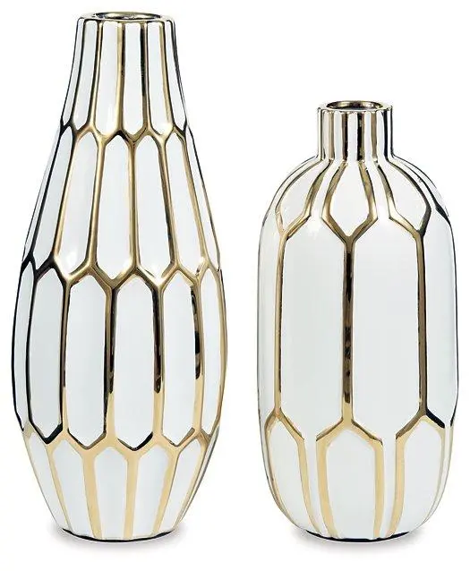 Artisan Mohsen Ceramic Vase Set – Two Unique Pieces 1