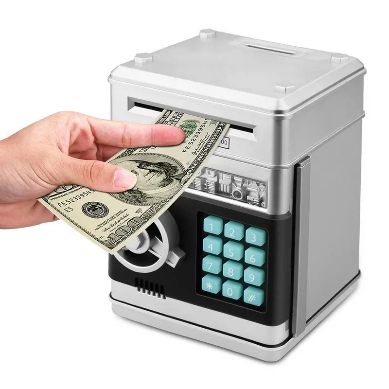 Atm-Style Interactive Savings Piggy Bank 1