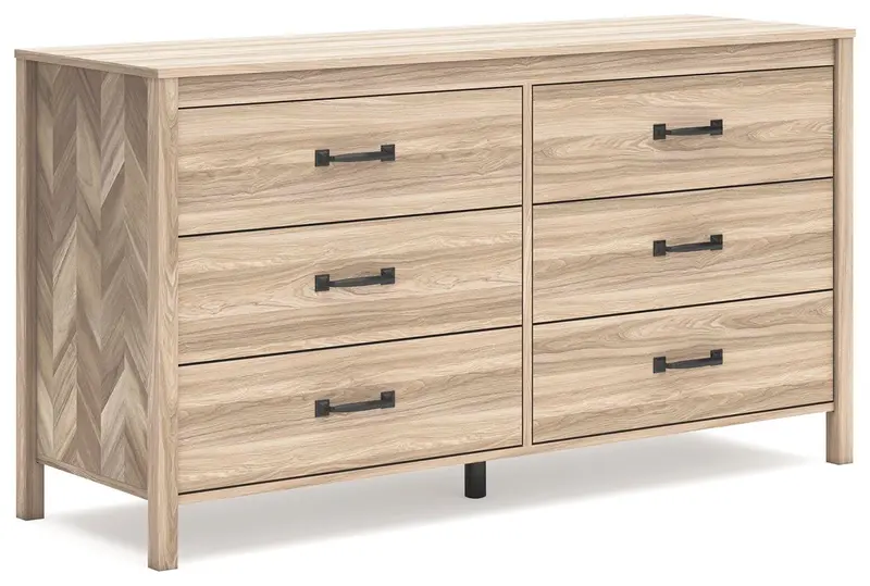 Battelle Wide 7-Drawer Dresser With Felt-Lined Top Drawer 1