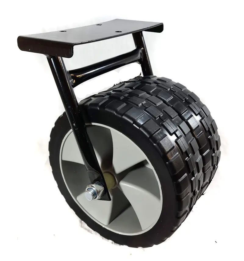 Bison Mk2 Double-Wheel Fishing Barrow With 10" Pneumatic Wheels 1