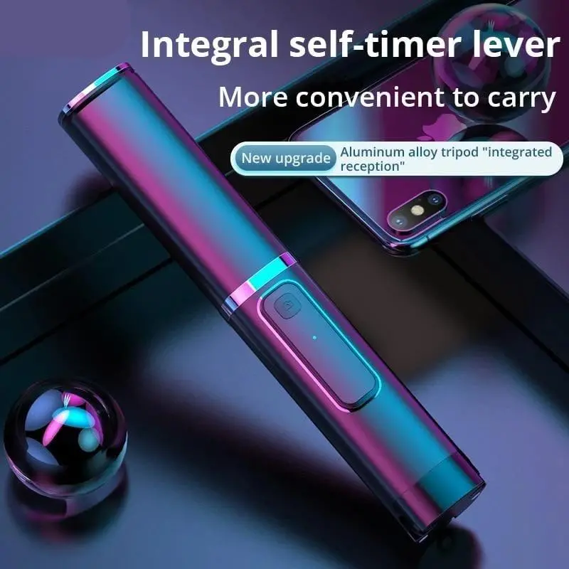 Bluetooth-Controlled Tripod With Extendable Selfie Stick 1