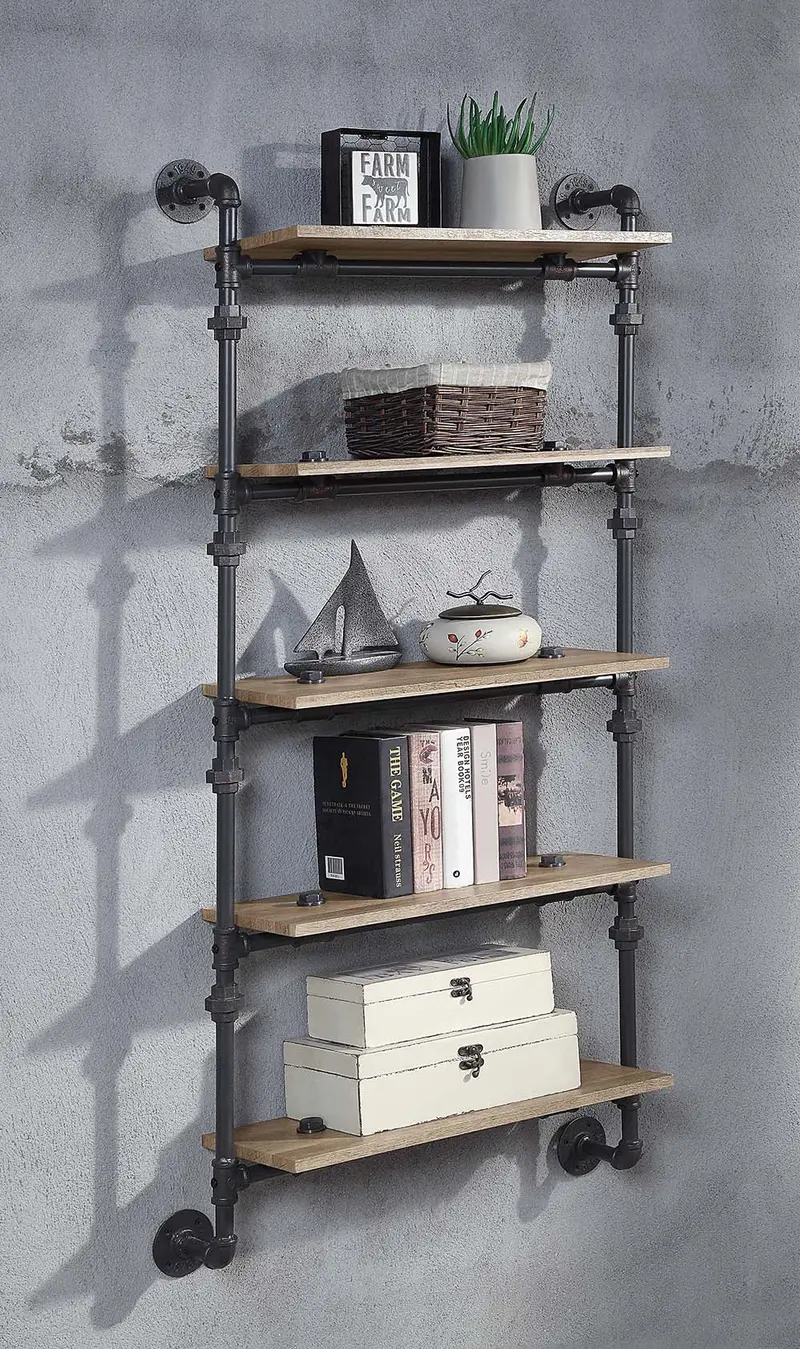 Brantley Wall-Mounted Shelf Unit – 5-Tier 1