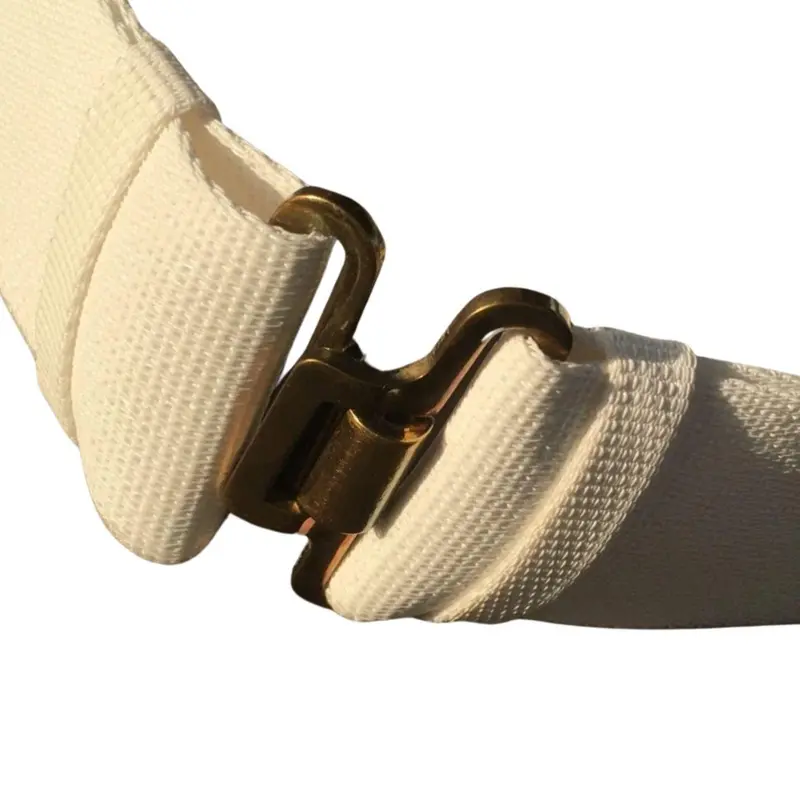 Brass-Buckle Courlene Parade Belt For Ceremonial Wear 1