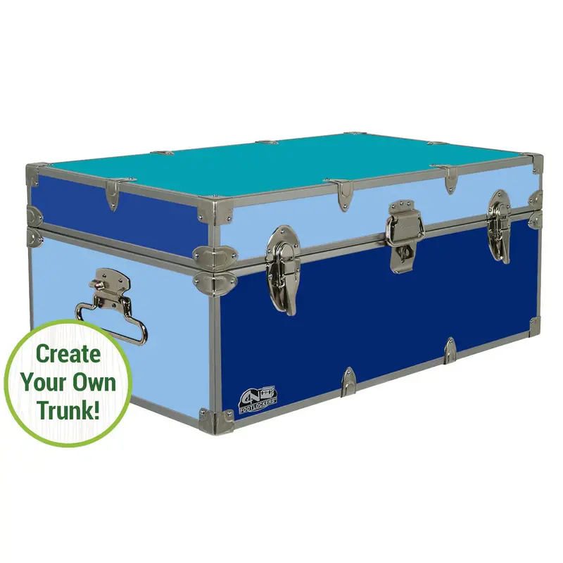 Build-Your-Own Steel Footlocker – 32" X 18" X 13.5" 1