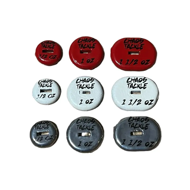 Chaos Tackle Deep Threat Sinking Weight Pack (2 Count) 1