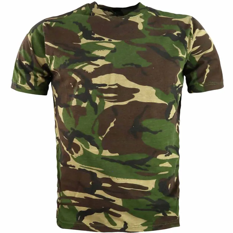 Dpm Camouflage Cotton T-Shirt 1