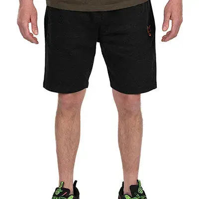 Fox New Lightweight Shorts – Black Marl & Orange 1