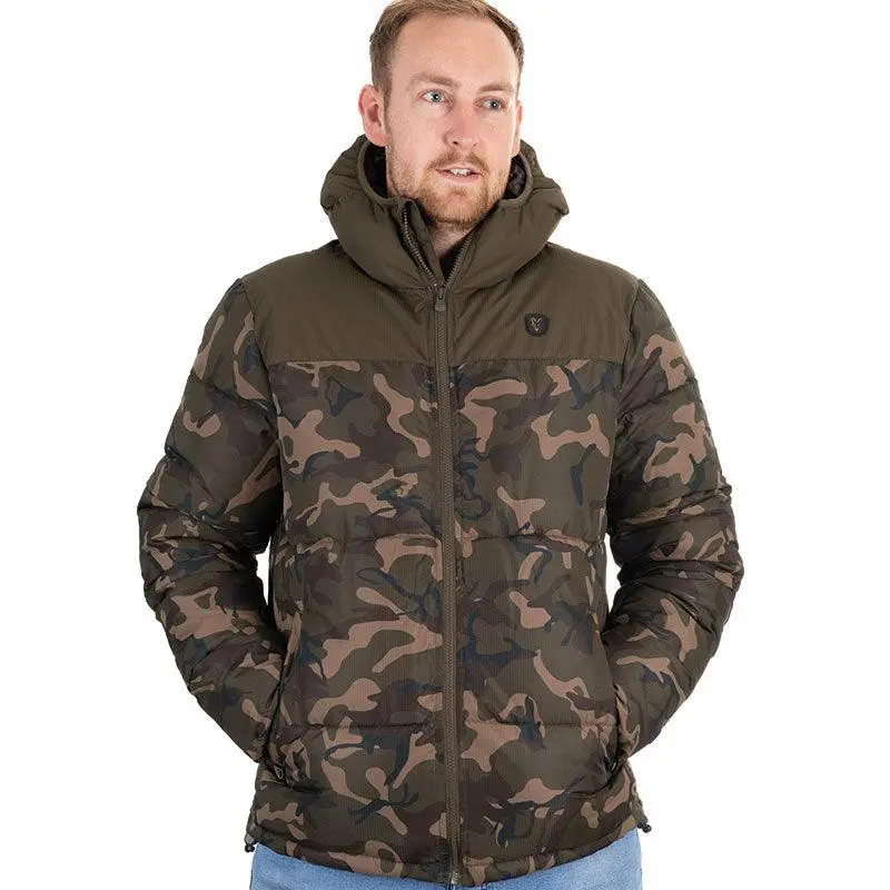 Fox Ripstop Camo/Khaki Fishing Jacket – Lightweight & Durable 1