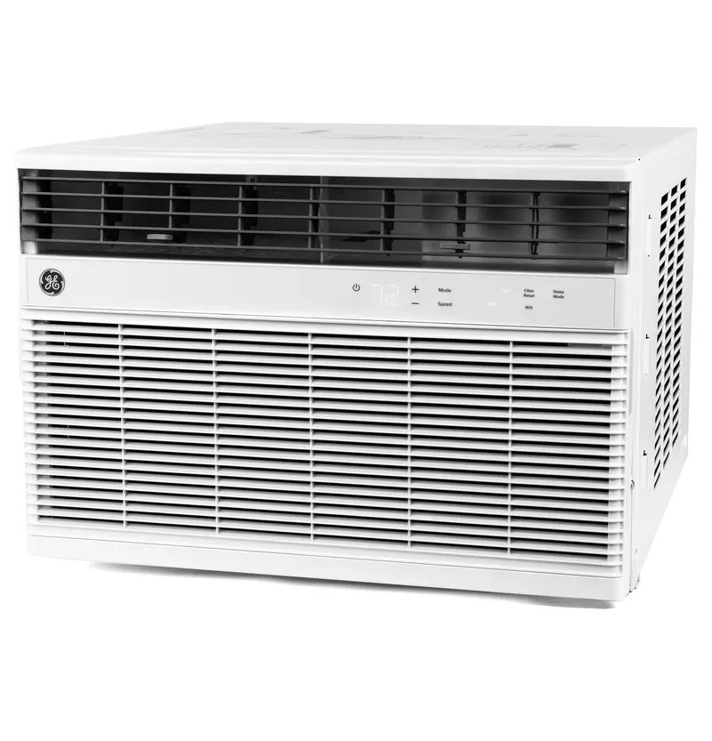 Ge® Smart Window Air Conditioner – 18,000 Btu Heat/Cool For Large Rooms 1