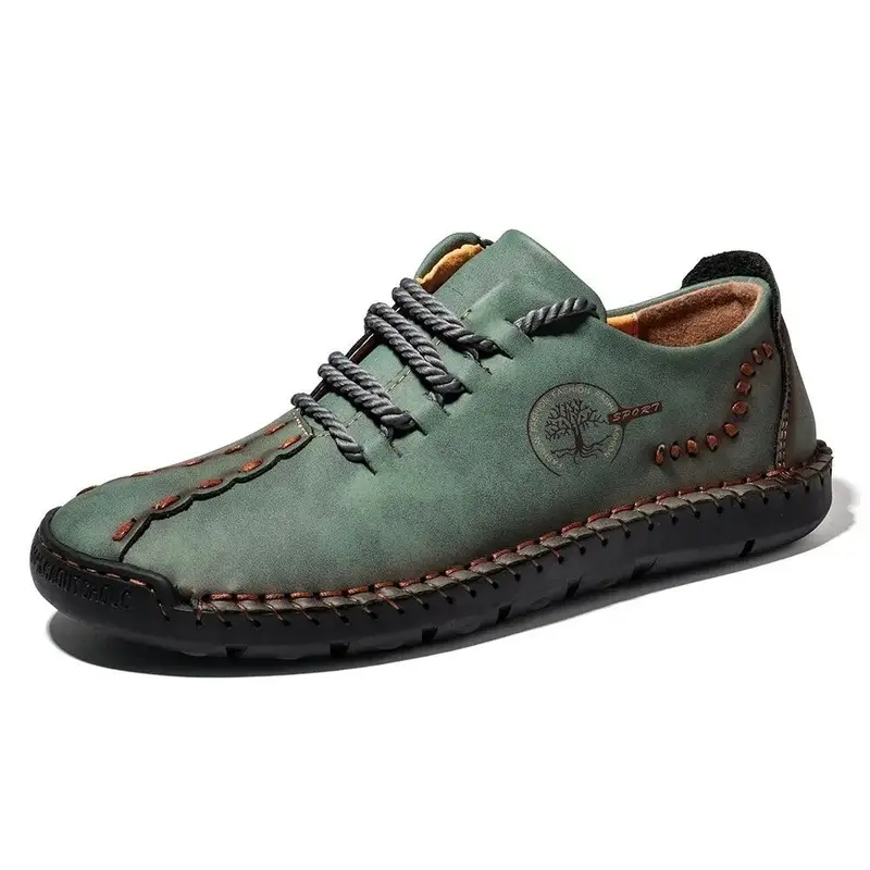 Handcrafted Genuine Leather Casual Shoes For Men 1