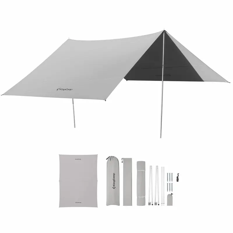 Kingcamp Khan Palace Plus Camping Tarp – Heavy-Duty Multi-Use Ground & Rain Cover 1