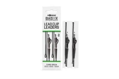 Korda Basix Lead Clip Leaders – Pre-Spliced Leaders With Integrated Clips 1