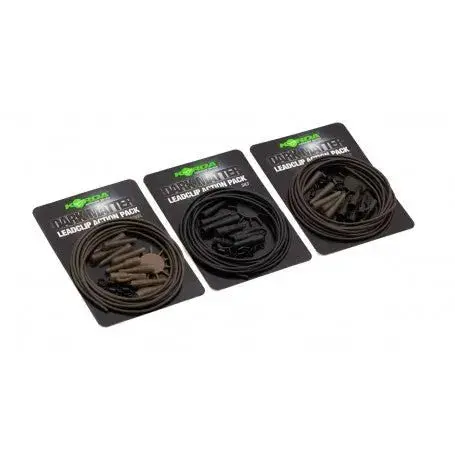 Korda Dark Matter Lead Clip Action Pack – Complete Casting Setup Kit 1