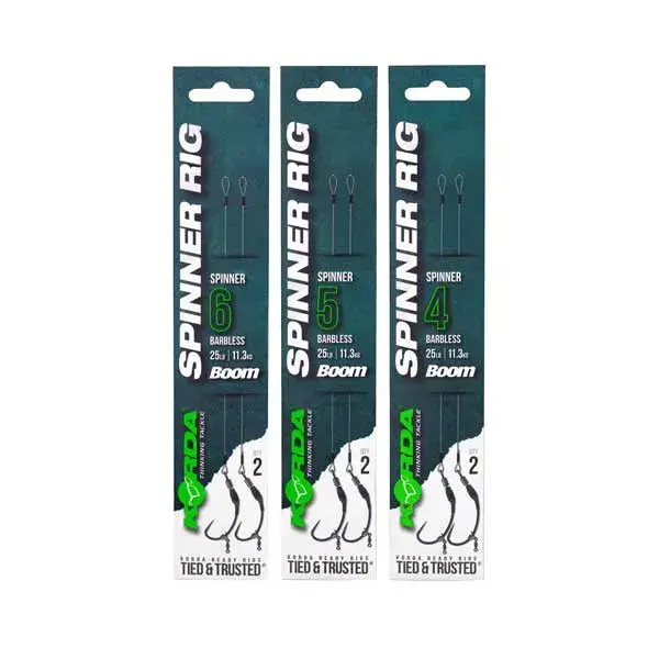 Korda Spinner Rig – Pre-Tied Carp Rig With Balanced Swivel Action 1