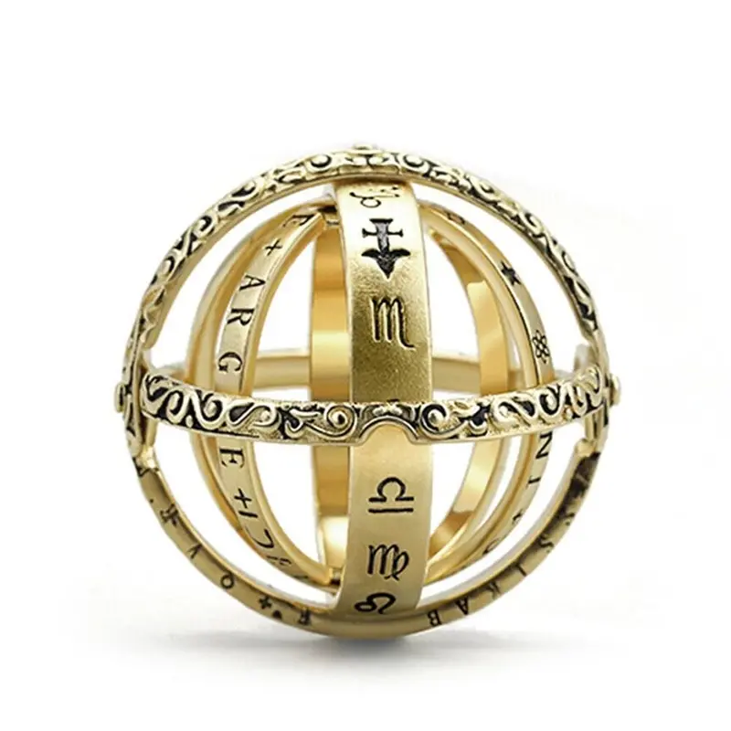 Ornamental Folding Armillary Sphere For Astronomy Enthusiasts 1