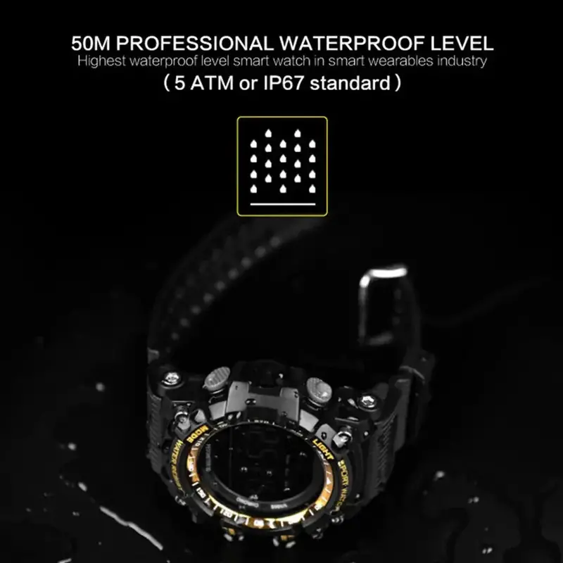Water-Resistant Bluetooth Smartwatch For Swimming & Training 1
